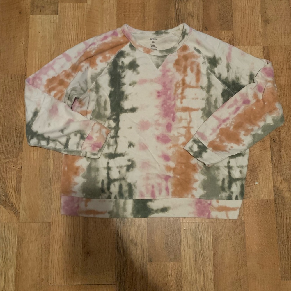 Sonoma Multicolor Tie-Dye Top